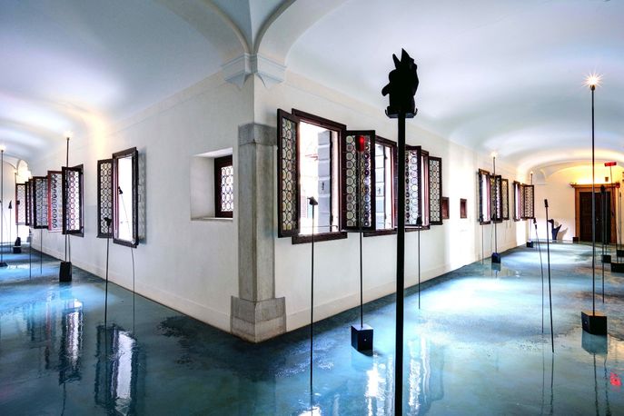 Becoming Marni exhibition with Véio at Venice Biennale.