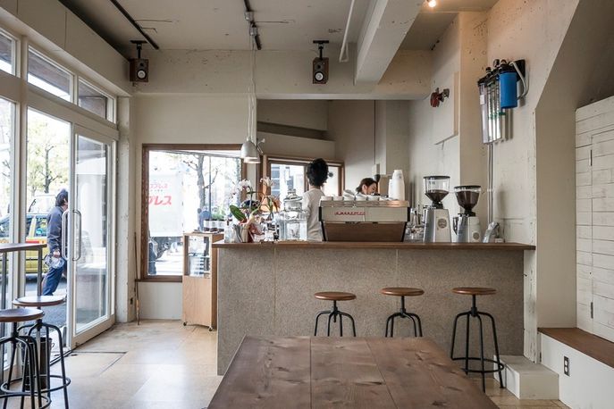 Glitch Coffee Café, Japan