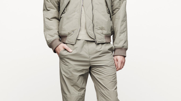 Sporty classic: Wang opts for uniform design