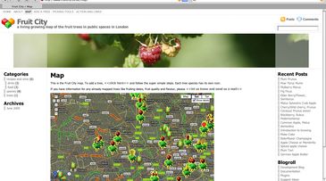 An apple a day: Map of fruit trees makes community orchard of the city