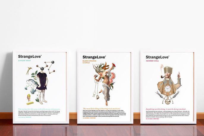 Organic energy drink by Marx for Strangelove, Australia