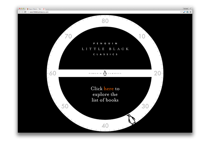 Little Black Classics by Penguin Books, UK