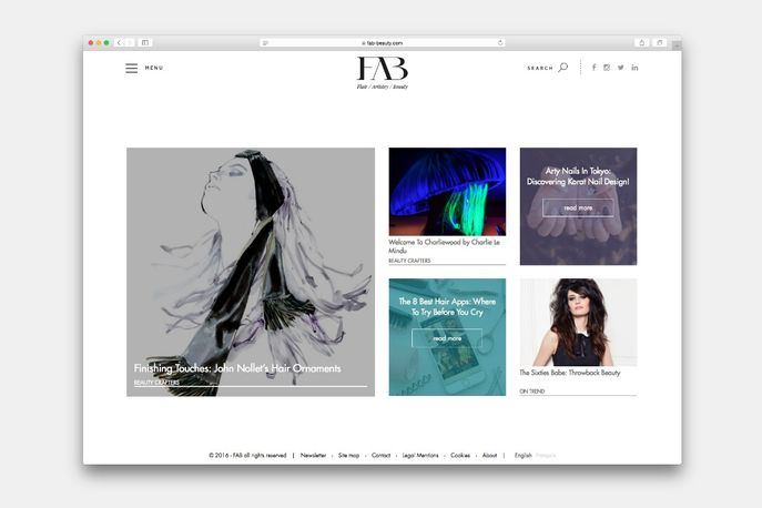 FAB platform by L'Oréal, Global