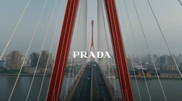 Prada’s 2025 Qixi campaign turns Shanghai’s bridges into a stage for love