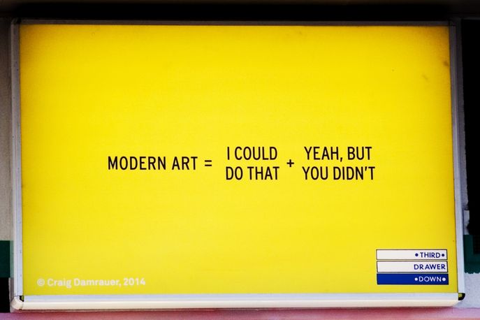 Third Drawer Down Museum of Art Souvenirs storefront by Camille Walala 