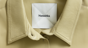 Nanushka’s rebranding merges craft and geometry for timeless appeal