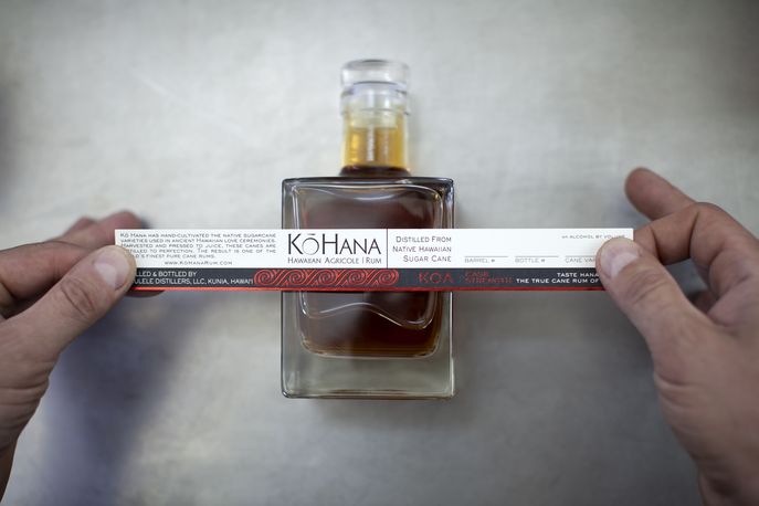 Ko Hana Agricole rum, Hawaii. Photography by Ari Espay and Liza Poleti