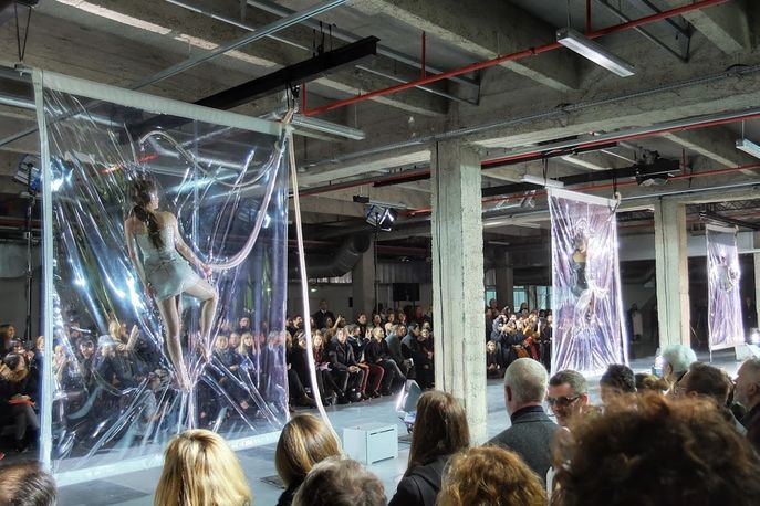 Biopiracy by Iris van Herpen and Lawrence Malstaf 