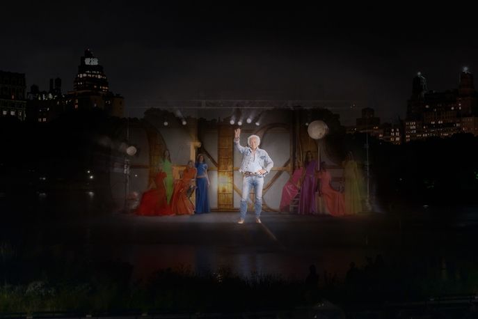 4D Spring show by Ralph Lauren Polo, New York