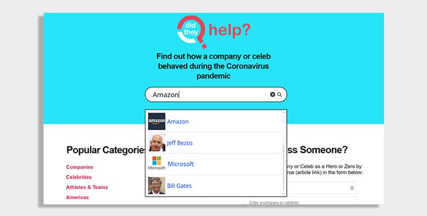 Covid-19: Did They Help? supports pandemic callout culture