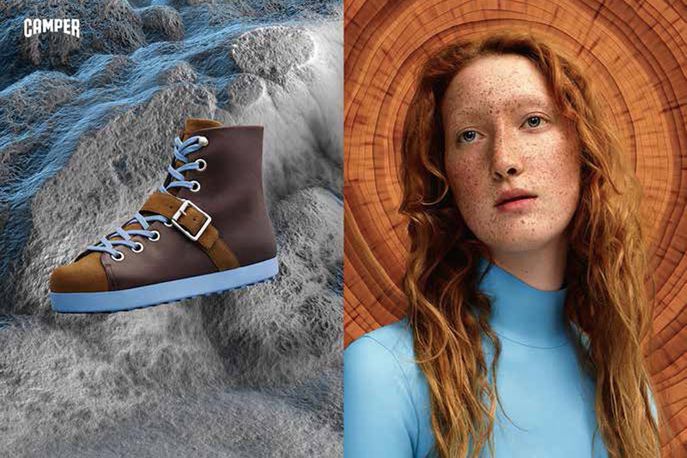 Camper AW 15-16 campaign imagery, art direction Romain Kremer, photography Daniel Sannwald