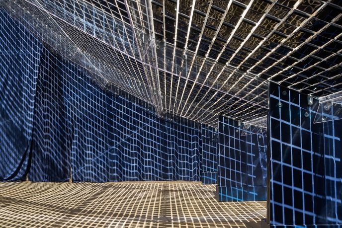 Reverberation by Shigeru Ban for Shiseido at Venice Biennale
