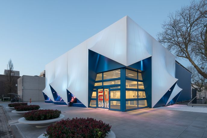 The Europe Building by DUS Artchitects, Netherlands. Photography by Ossip van Duivenbode.