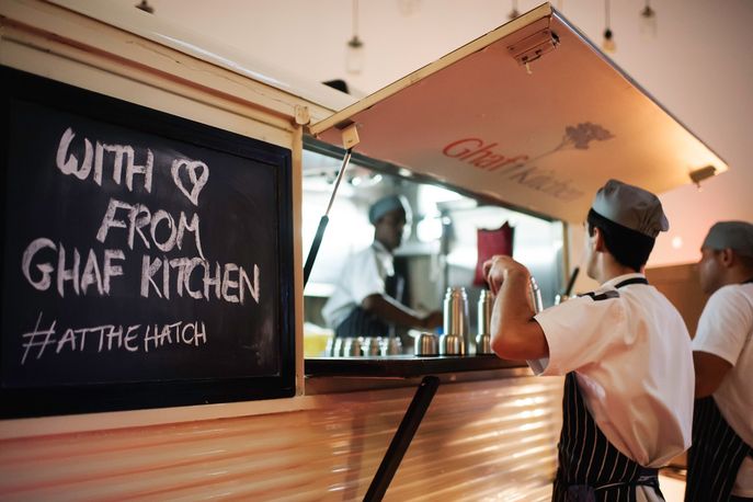 Ghaf Kitchen created by Design Ras Al Khor (DRAK) at Dubai Design Week 2015