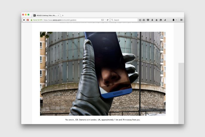 Churchill Gardens editorial from Kenzo, Global. Photography by Partel Oliva