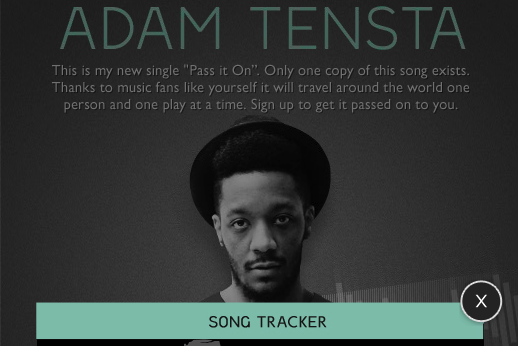 Pass it on, Adam Tensta