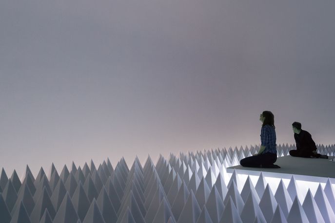 Doug Wheeler: PSAD Synthetic Desert III, New York. Photography by David Heald
