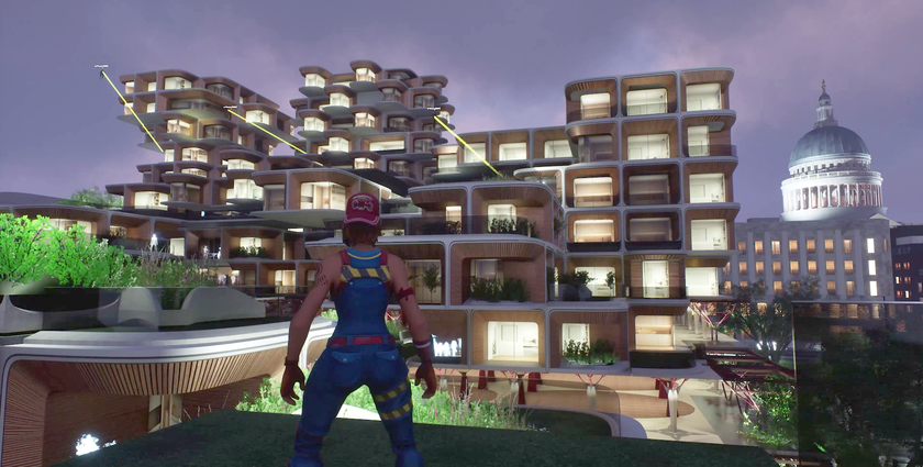 Zaha Hadid Architects re-imagines London in Fortnite