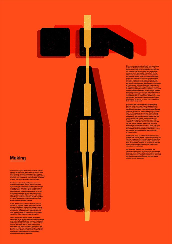 Taenker Isuue 001 by Tom Hingston Studio. Commissioned by Keep Agency for Æsir Copenhagen