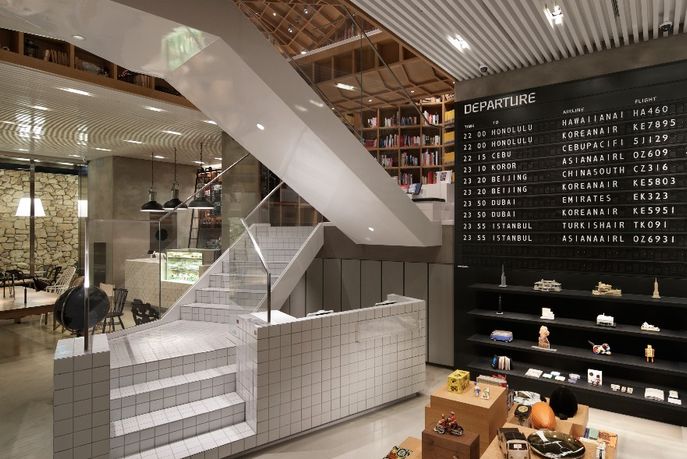  Hyundai card travel Library by Wonderwall, Seoul, Korea
