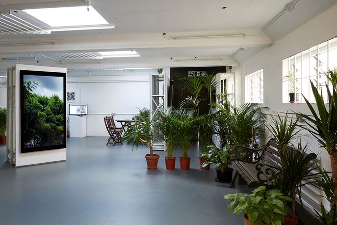 Installation at Fig-2 curated by POSTmatter at ICA, London. Photography by Benjamin Cosmo Westoby