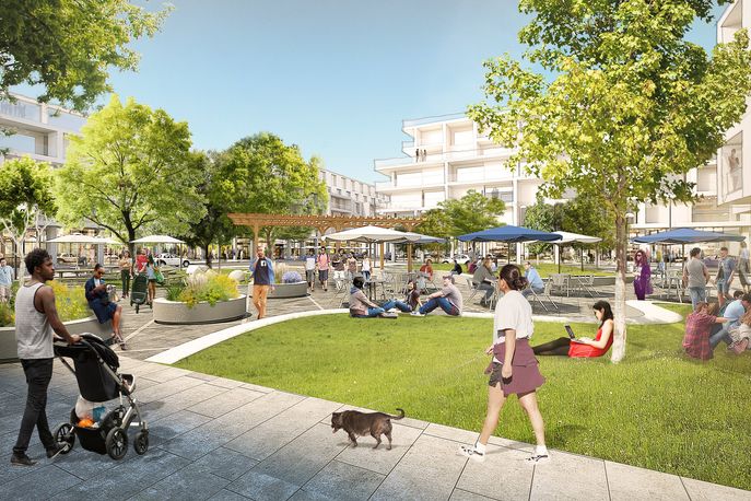 Willow Campus by Facebook and OMA, Silicon Valley