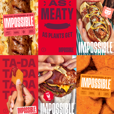 Impossible Foods. Identity in collaboration with Jones Knowles Ritchie, US
