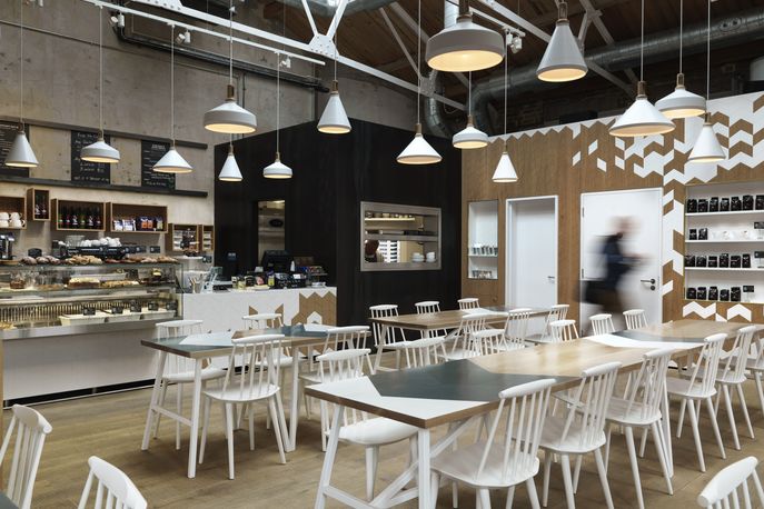 Cornerstone Cafè by Paul Crofts, London