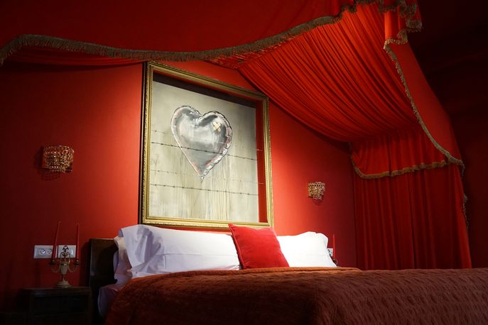 The Walled Off Hotel by Banksy, Palestine