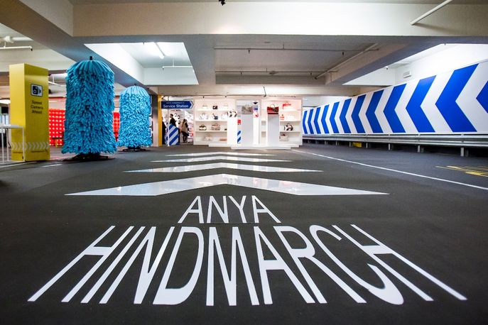 Service Station by Anya Hindmarch at Selfridges, London
