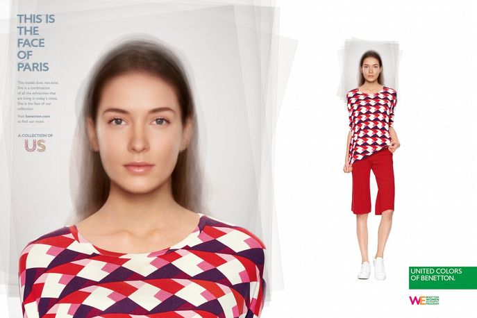 The Face of the City campaign by United Colors of Benetton, Milan