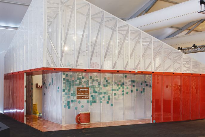 Sobremesa by Pedro&Juana and Airbnb at Design Miami 2016. Photography by James Harris.