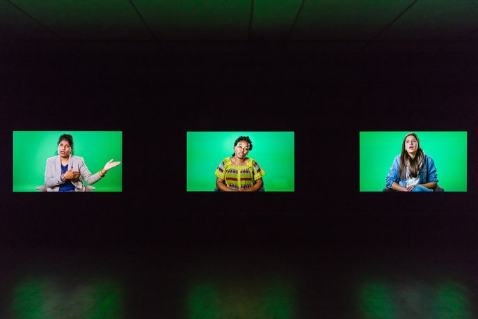 Love Story, 2016 by Candice Breitz at The South African Pavilion, Venice