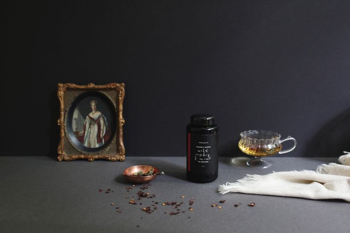 Purearth immunity defence tea infusion, packaging by Neo Khama, Hong Kong
