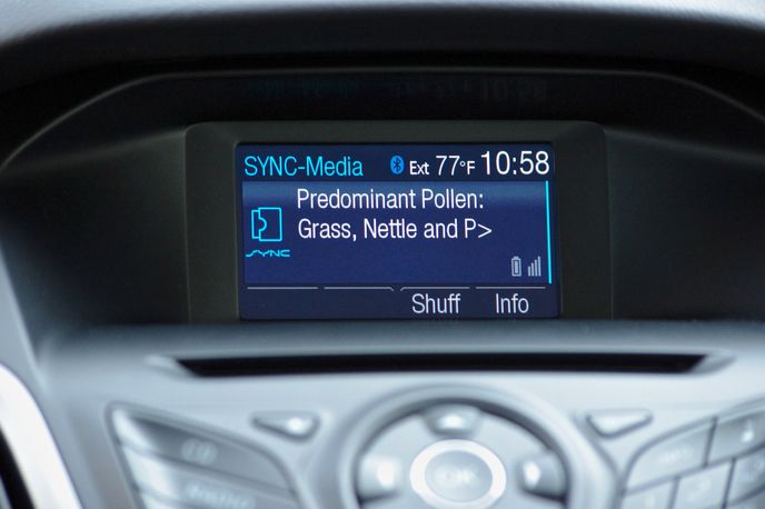 IMS Health Allergy Alert app with Ford