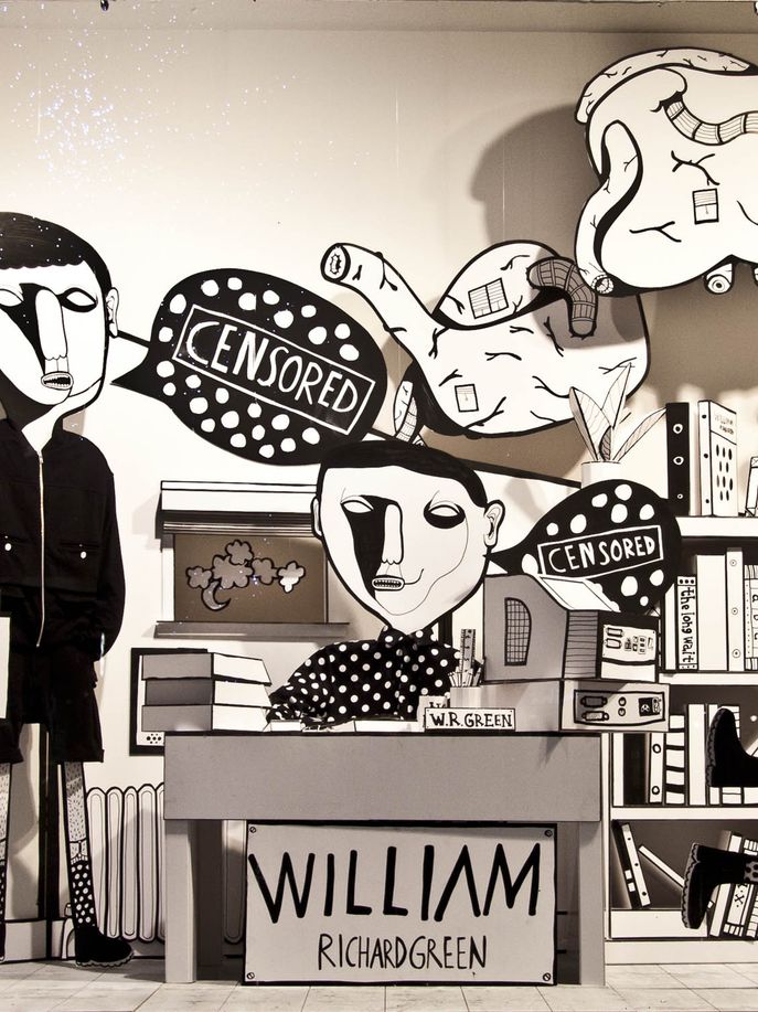 William Richard Green at Selfridges, London