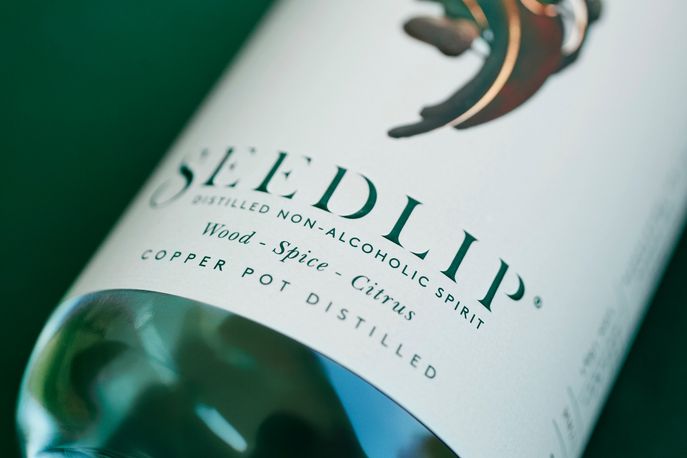 Seedlip non-alcoholic spirit, London