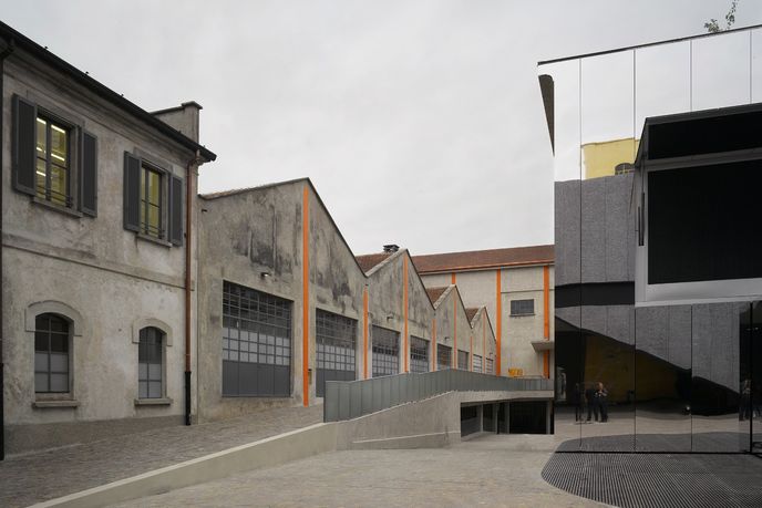 Fondazione Prada designed by OMA architects, Milan