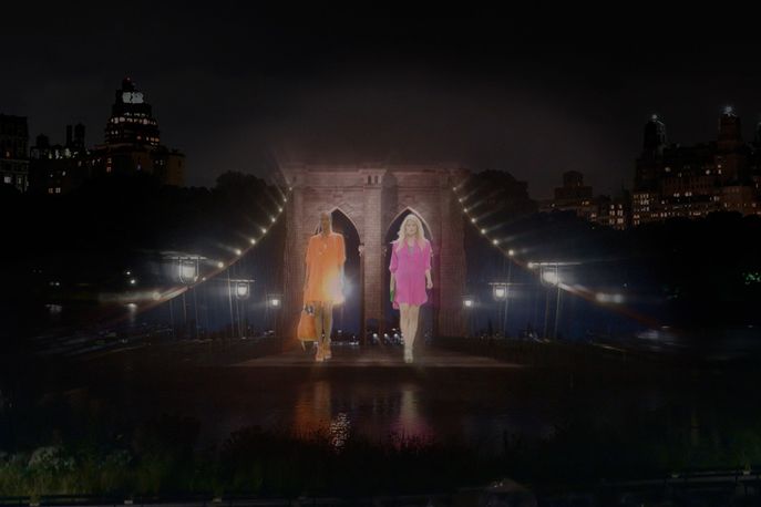 4D Spring show by Ralph Lauren Polo, New York