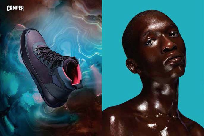 Camper AW 15-16 campaign imagery, art direction Romain Kremer, photography Daniel Sannwald
