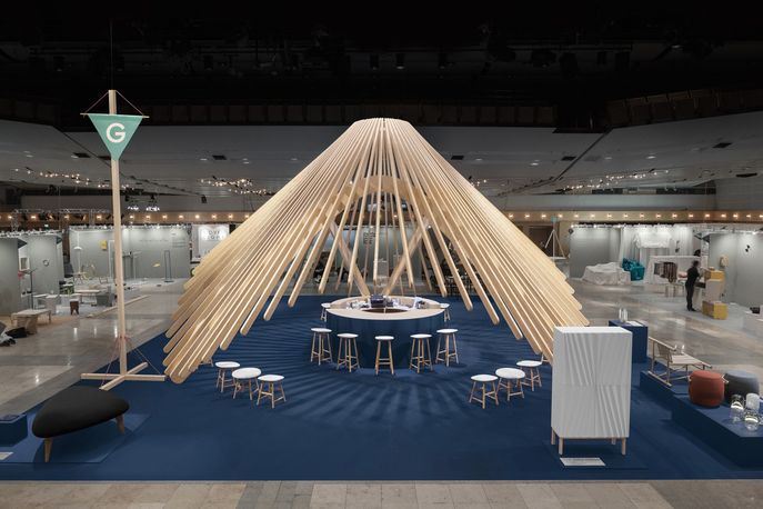 Note Design Studio for the Greenhouse hall exhibition at the Stockholm Furniture Fair 2014
