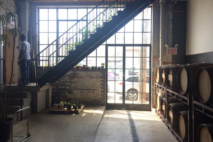 Honey's tasting bar by Enlightenment Wines, New York