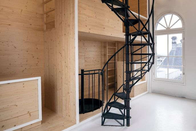 Room on the Roof by i29 for de bijenkorf and the Rijksmuseum, Amsterdam
