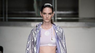 Shining light: British designer puts fitness first at London Fashion Week