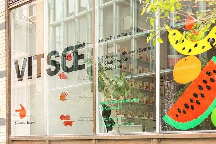 Vitsoe Fruit Stand with The Gourmand, New York