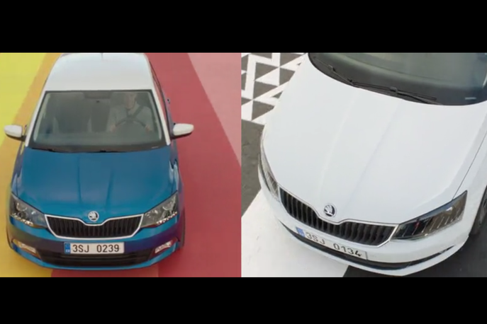 Fight For Attention by 18 Feet & Rising for Skoda, London