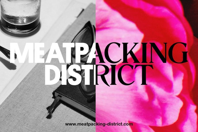 Meatpacking District branding designed by Base, New York