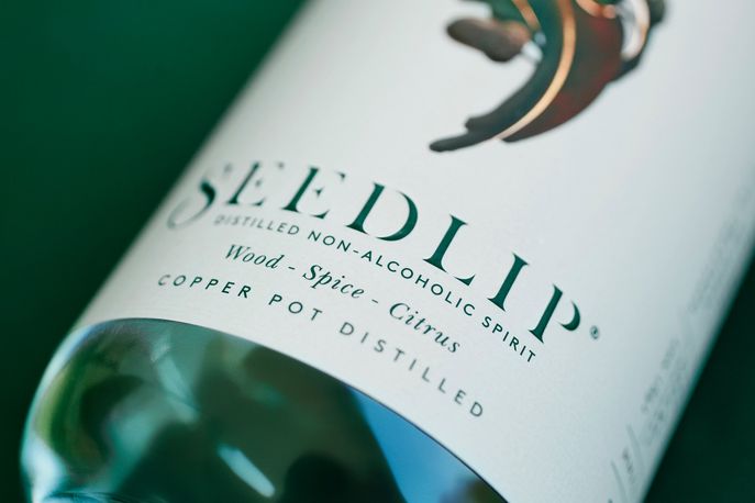 Seedlip non-alcoholic spirit, London