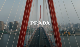 Prada’s 2025 Qixi campaign turns Shanghai’s bridges into a stage for love