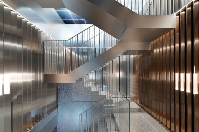 Repossi Place Vendome flagship store by OMA, Paris. Photography by Cyrille Weiner